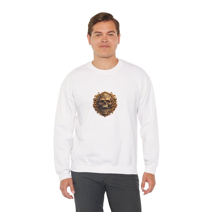 Happy Halloween Acrostic Poem Sweatshirt - Skull