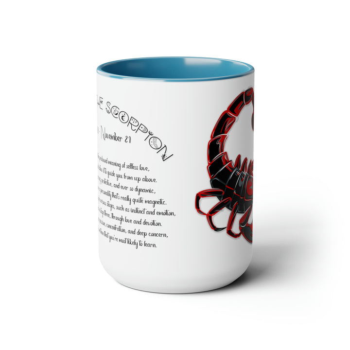Written in the Stars Two-Tone Coffee Mugs - 15oz - Scorpio