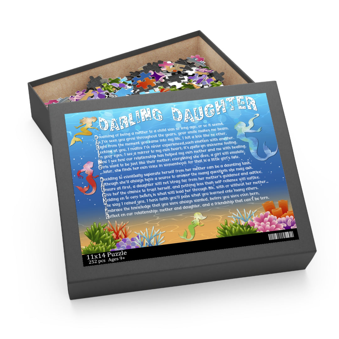 It's Just a Phrase "Darling Daughter" Acrostic Poem Jigsaw Puzzle