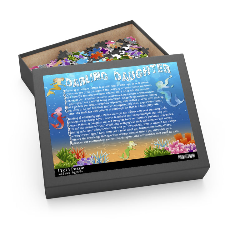 It's Just a Phrase "Darling Daughter" Acrostic Poem Jigsaw Puzzle