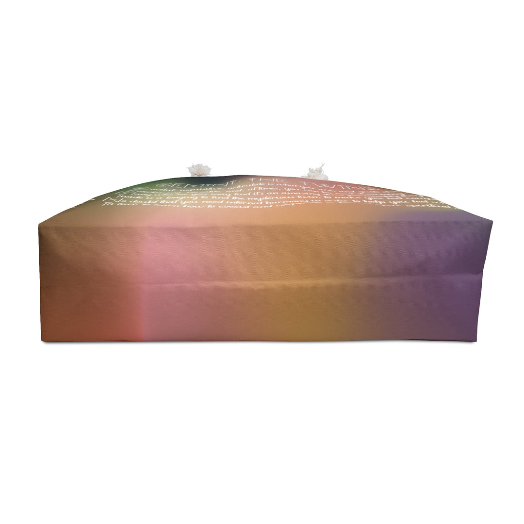 Gemini Acrostic Poem Weekender Bag