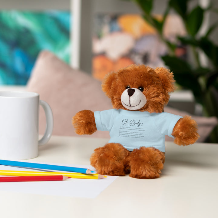 Oh, Baby Acrostic Poem Stuffed Animal Collection with T-Shirt
