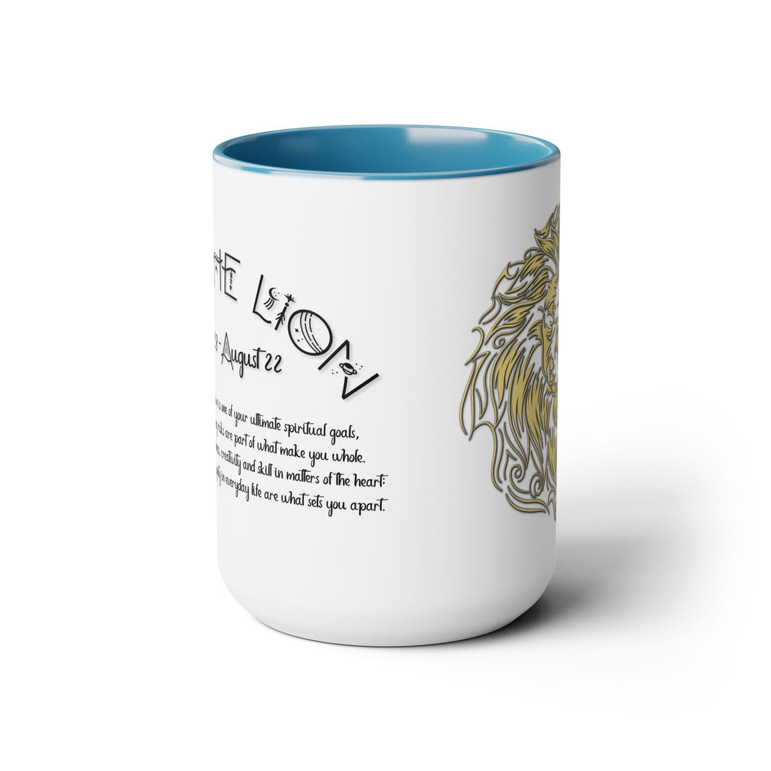 Leo Two-Tone Coffee Mugs - 15oz