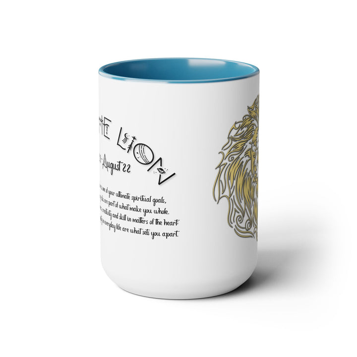 Leo Two-Tone Coffee Mugs - 15oz