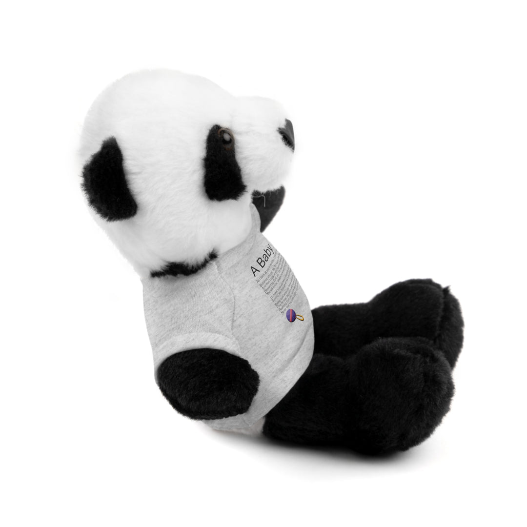 A Baby is Born Acrostic Poem Stuffed Animal Collection with T-Shirt - Wings