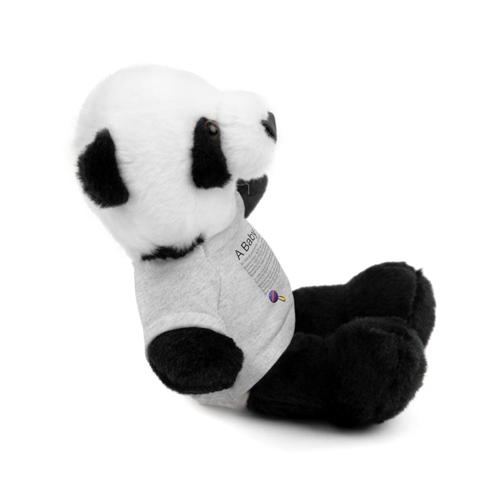 A Baby is Born Acrostic Poem Stuffed Animal Collection with T-Shirt - Wings