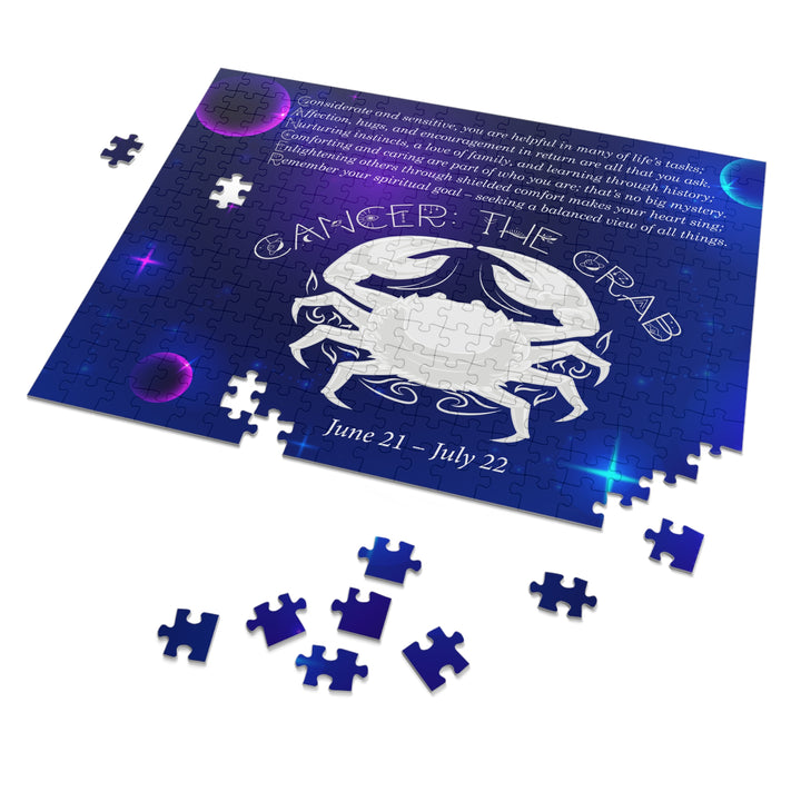 Cancer Acrostic Poem Puzzle - Tin Box