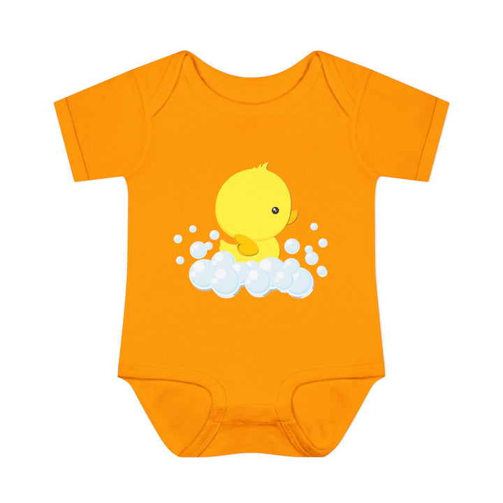 “It's a Girl” with Adorable Ducky Design Bodysuit