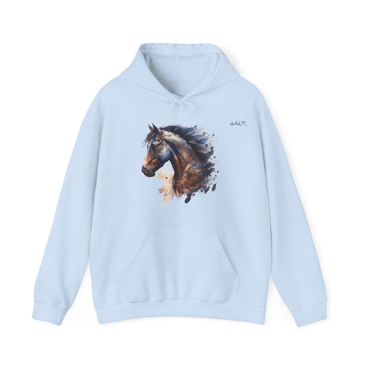 Namesakes, Personalized Acrostic Name Hoodie with Horse Graphic
