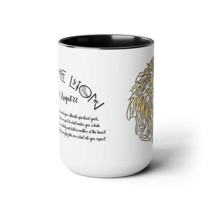 Leo Two-Tone Coffee Mugs - 15oz
