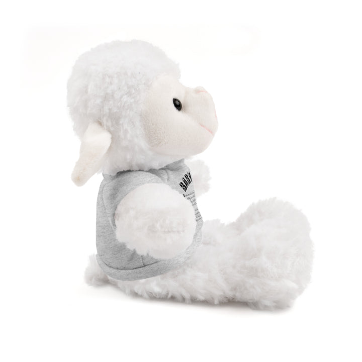 Baby Steps Stuffed Animals with Tee - Baby Feet - Blue Footprints