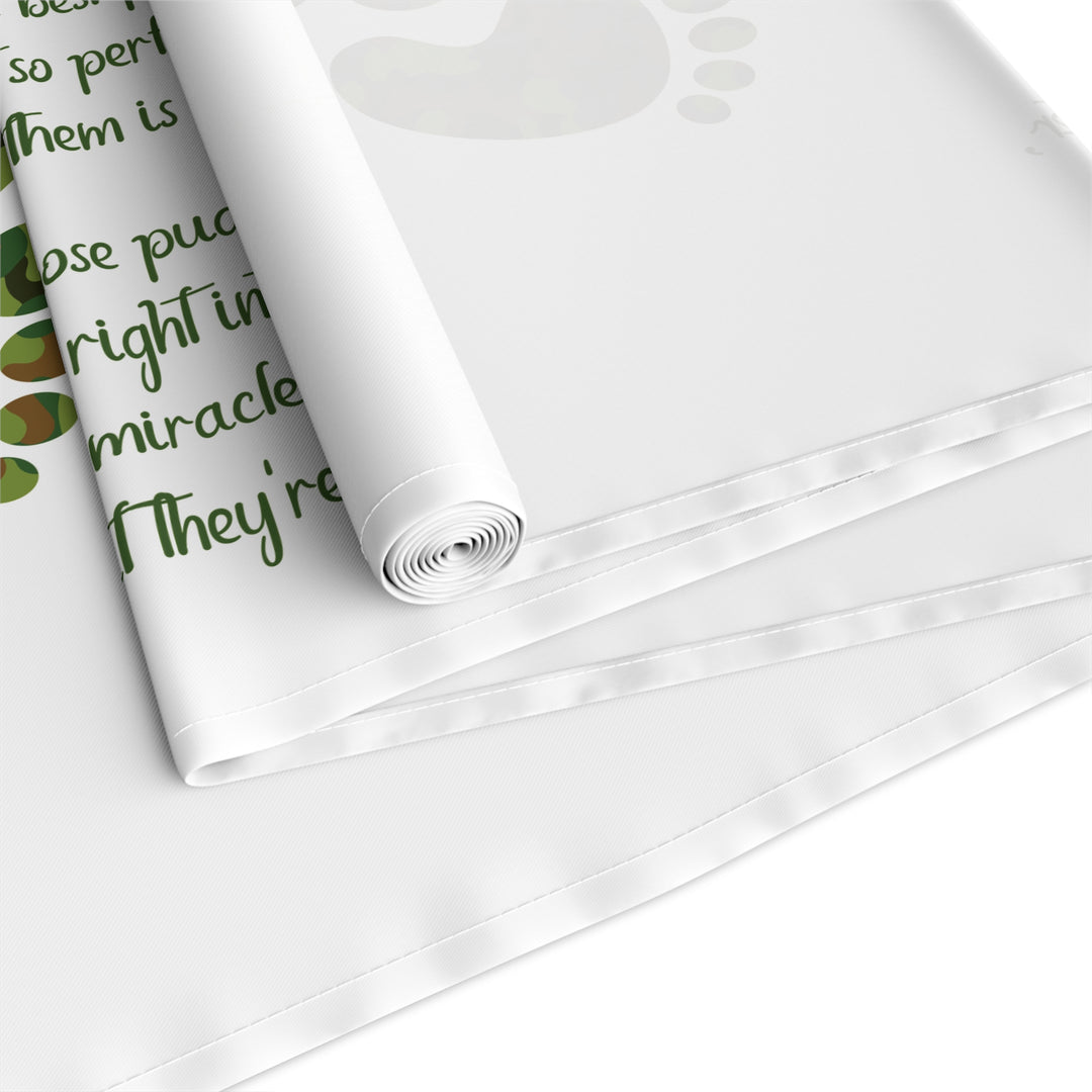 “Baby Feet” Table Runner - Camo
