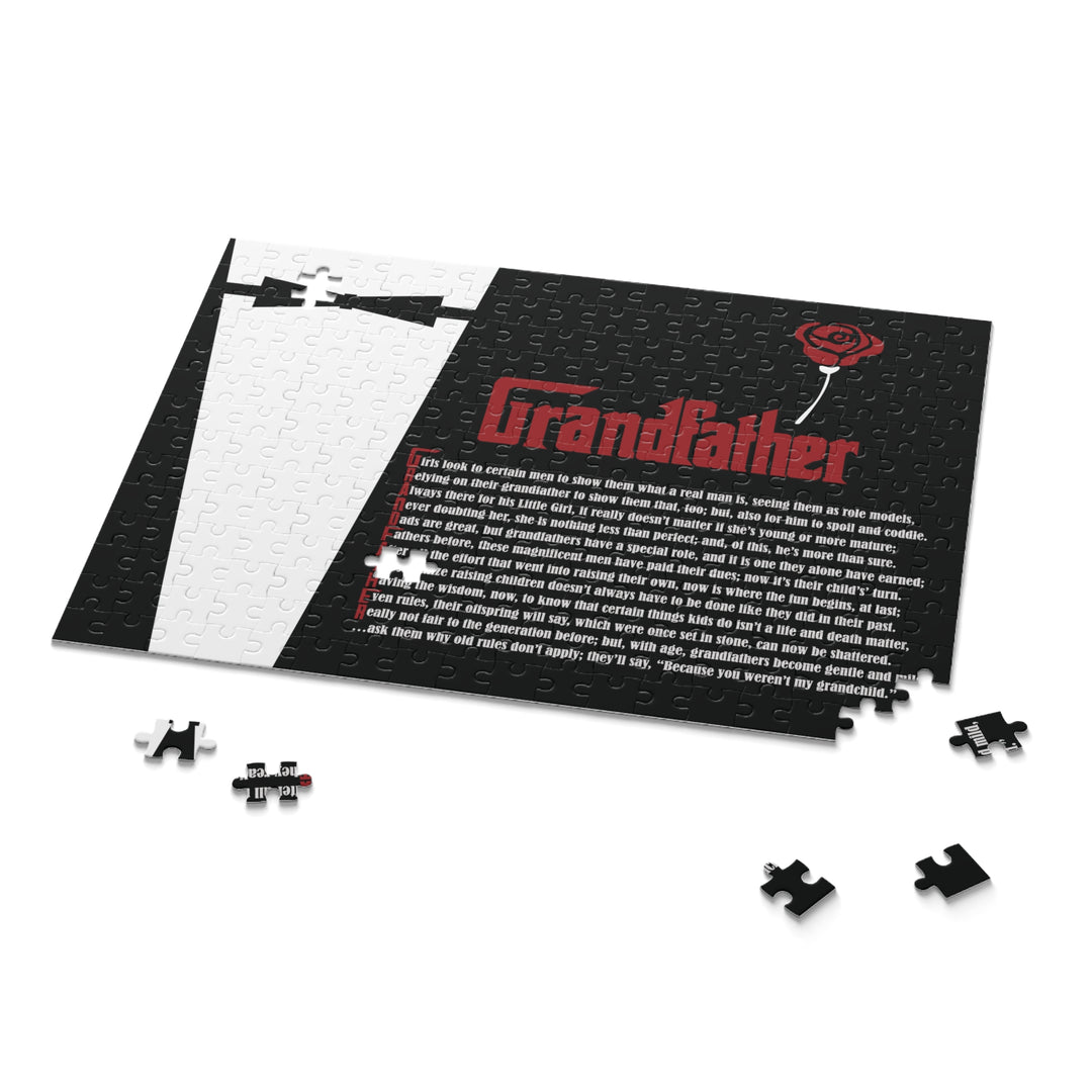 It's Just a Phrase "Grandfather" Acrostic Puzzle