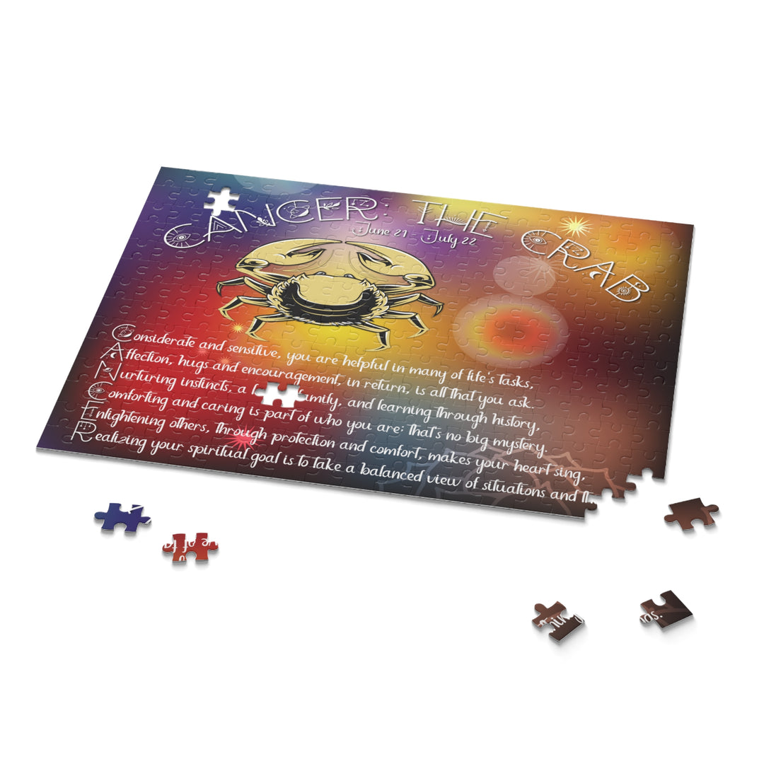 Cancer Acrostic Poem Horoscope Puzzle - Beams