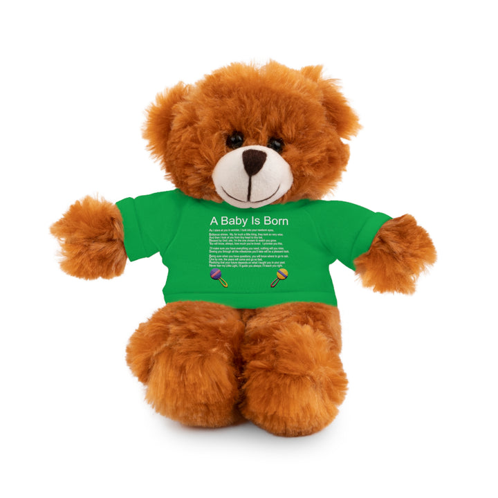 A Baby is Born Acrostic Poem Stuffed Animal Collection with T-Shirt - Wings