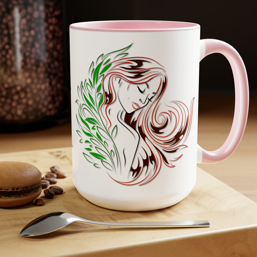 Written in the Stars Two-Tone Coffee Mugs - 15oz - Virgo