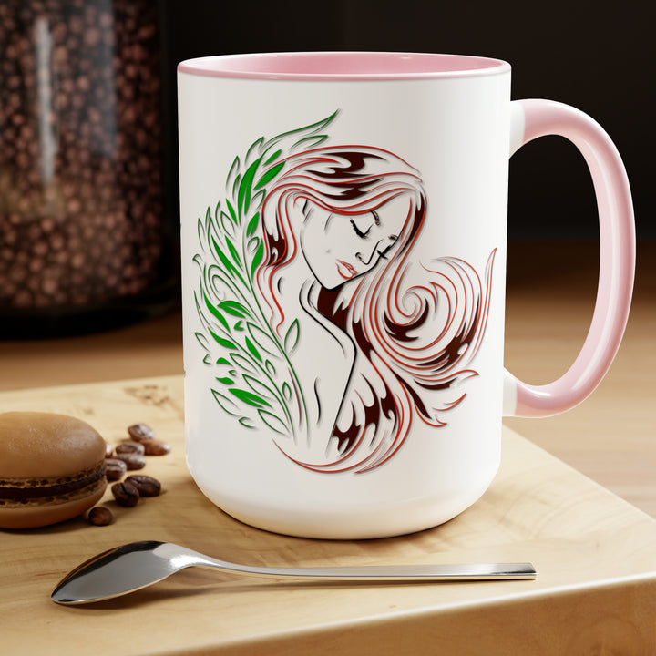 Written in the Stars Two-Tone Coffee Mugs - 15oz - Virgo
