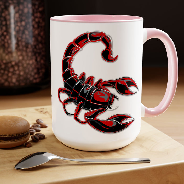 Scorpio Two-Tone Coffee Mugs - 15oz