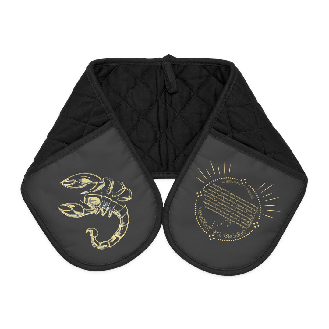 Scorpio Acrostic Poem Oven Mitts