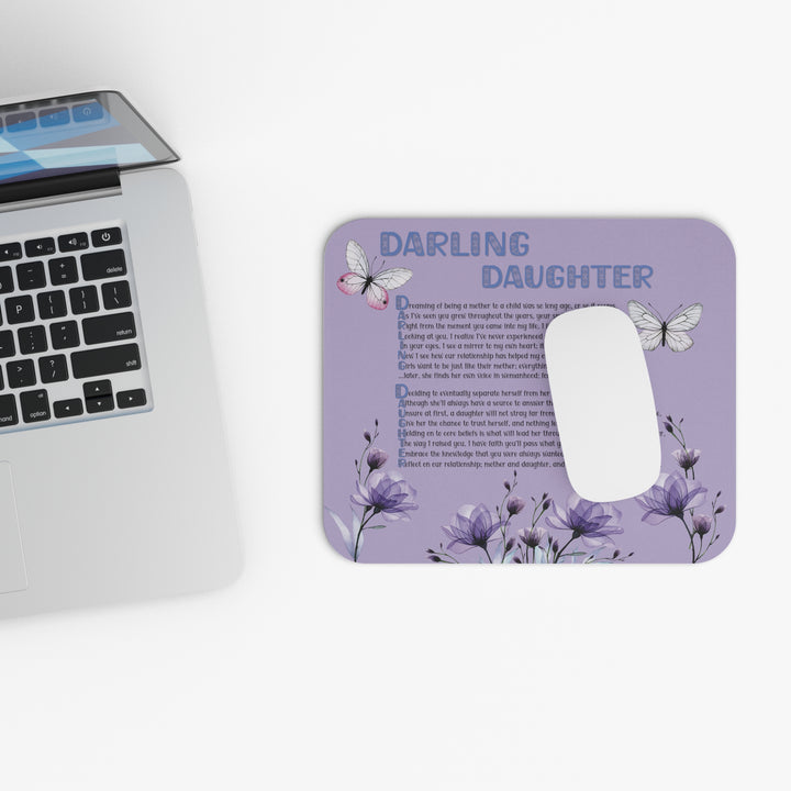 It's Just a Phrase Acrostic Poem Mouse Pad - Darling Daughter