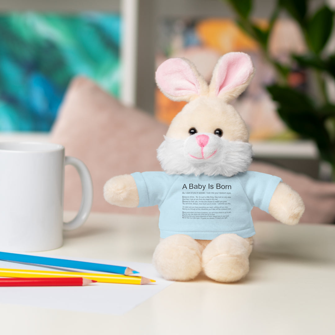 Baby Steps Stuffed Animals with Tee - A Baby is Born