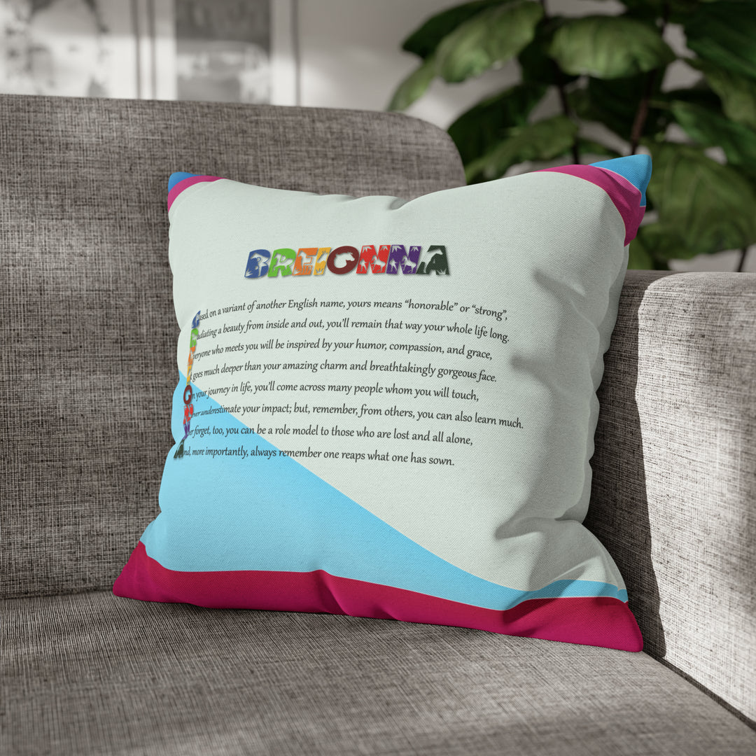 Namesakes Pillow Case Cover - Vibrant Horse Design