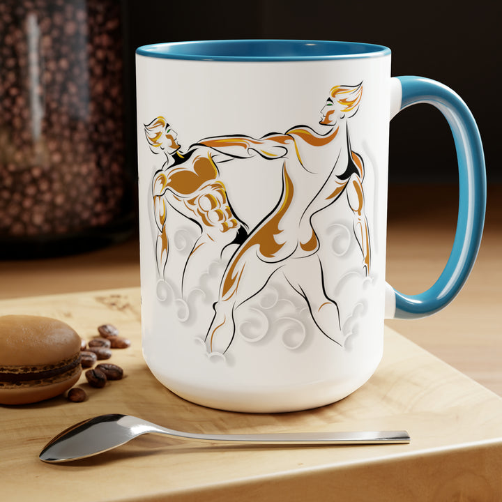 Written in the Stars Two-Tone Coffee Mugs - 15oz - Gemini