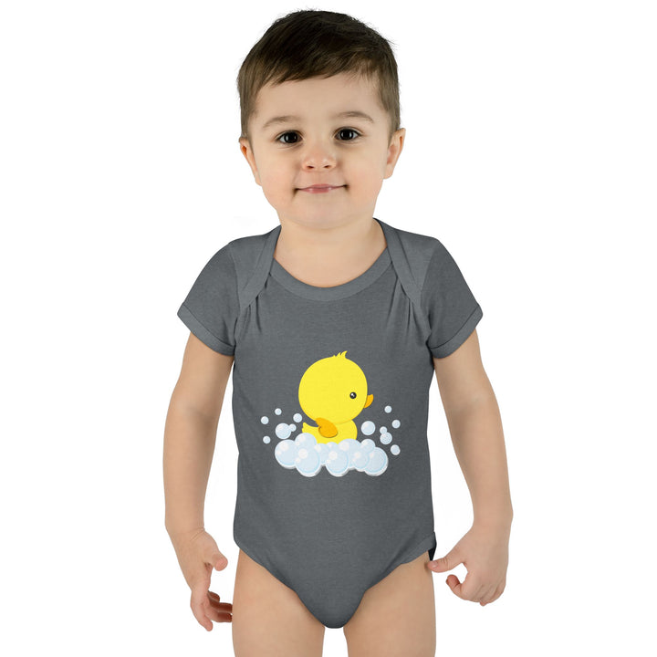 Baby Steps "It's a Boy" Acrostic Poem Bodysuit - Ducky Design