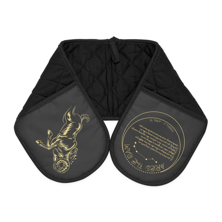 Aries Acrostic Poem Oven Mitts