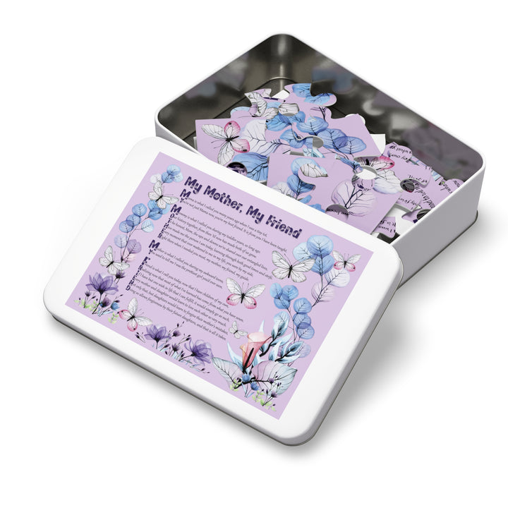 It's Just a Phrase Acrostic Poem Jigsaw Puzzle - My Mother, My Friend