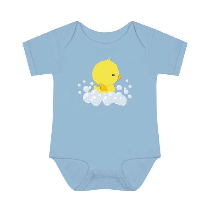 Baby Steps "It's a Boy" Acrostic Poem Bodysuit - Ducky Design