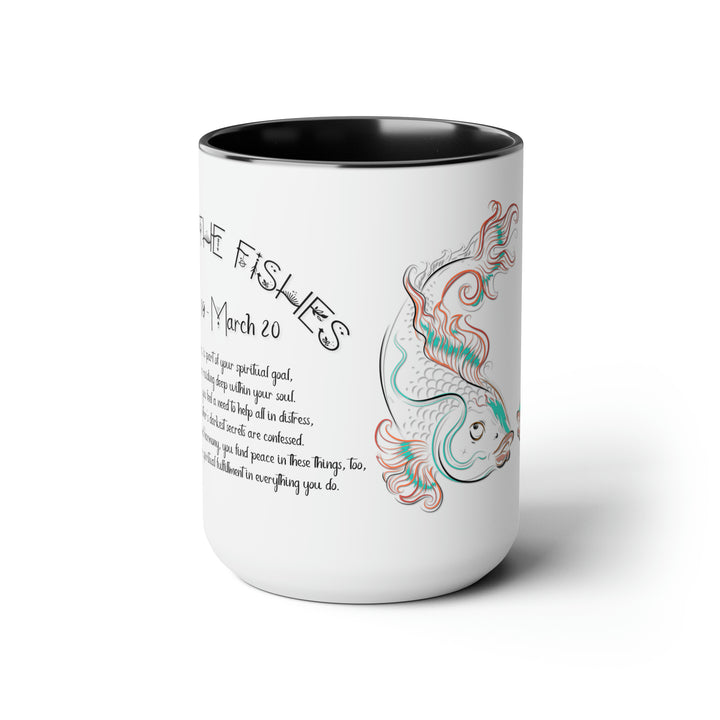 Written in the Stars Two-Tone Coffee Mugs - 15oz - Pisces