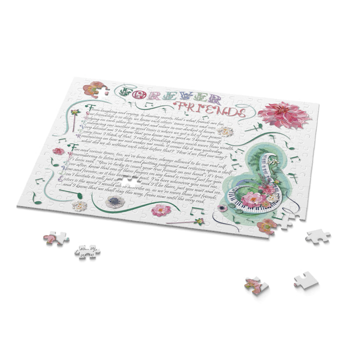 It's Just a Phrase "Forever Friends" Acrostic Jigsaw
