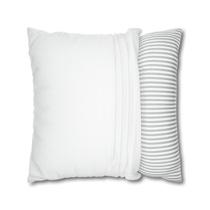 It's Just a Phrase "Mom and Dad" Acrostic Poem Pillow Case/Cover - White