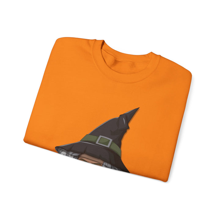 Happy Halloween Acrostic Poem Sweatshirt -  Old Witch