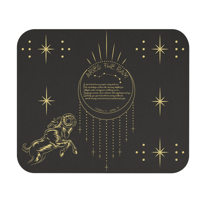 Written in the Stars Acrostic Poem Mouse Pad - "Aries"