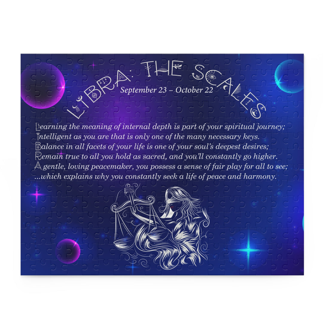Libra Acrostic Poem Puzzle