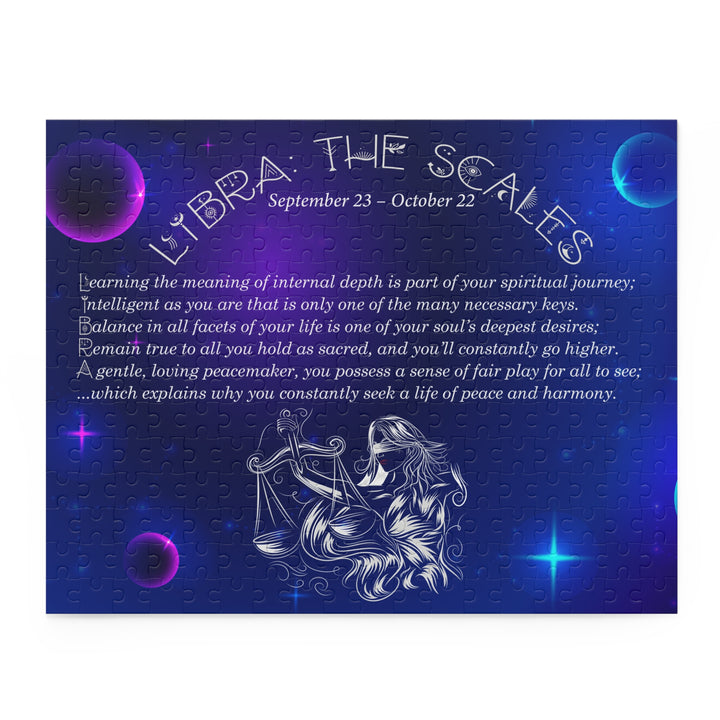 Libra Acrostic Poem Puzzle