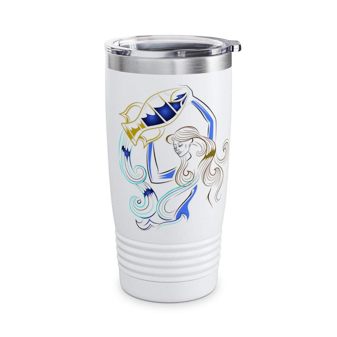 Aquarius Acrostic Poem Ringneck Tumbler - 20oz