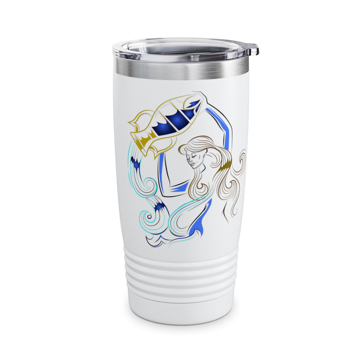 Aquarius Acrostic Poem Ringneck Tumbler - 20oz