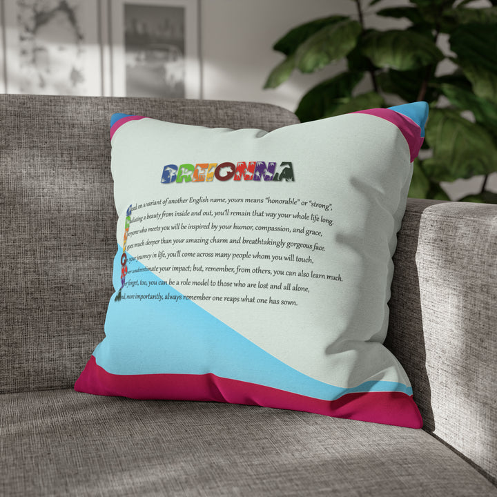 Namesakes Pillow Case Cover - Vibrant Horse Design