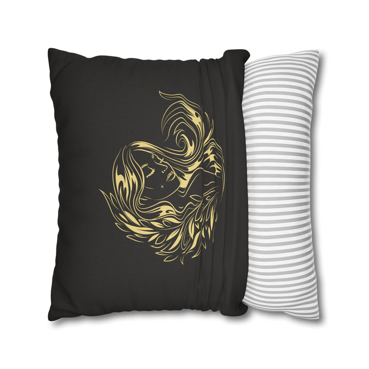 Virgo Acrostic Poem Pillow Cover