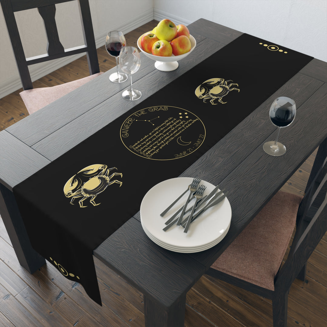 Cancer Acrostic Poem Table Runner