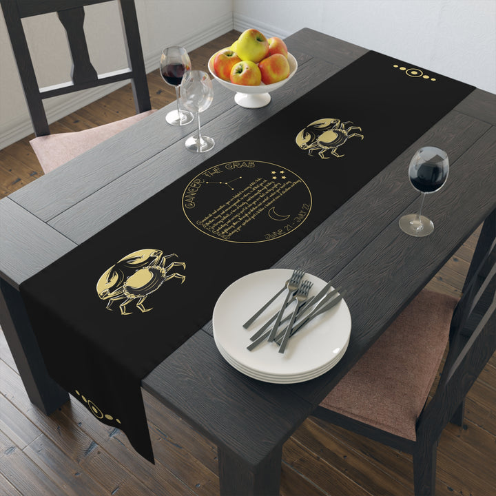 Cancer Acrostic Poem Table Runner