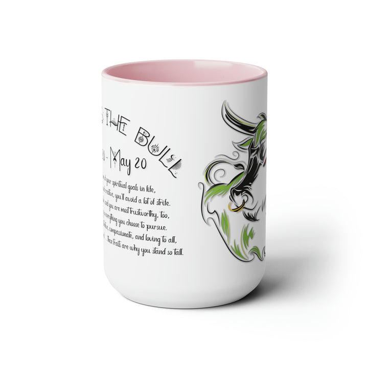 Written in the Stars Two-Tone Coffee Mugs - 15oz - Taurus