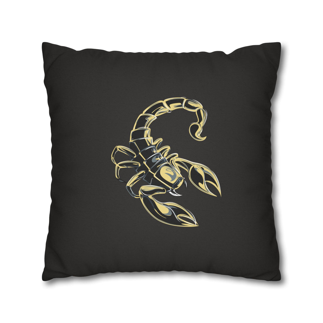 Scorpio Acrostic Poem Pillow Cover