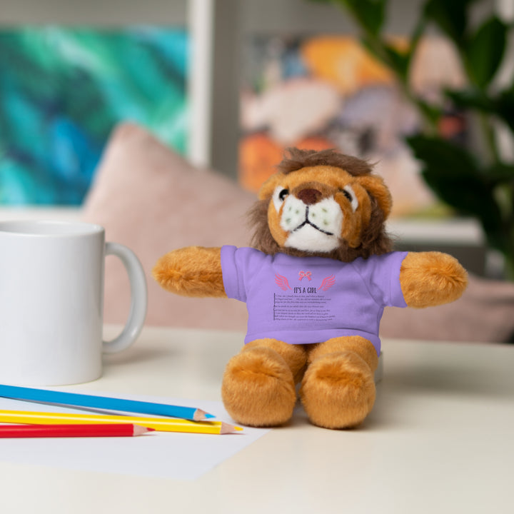 Baby Steps Stuffed Animals with Tee - It's a Girl