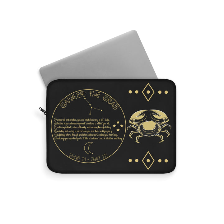 Cancer Acrostic Poem Laptop Sleeve