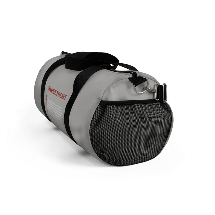 Sweetheart Acrostic Poem Duffel Bag