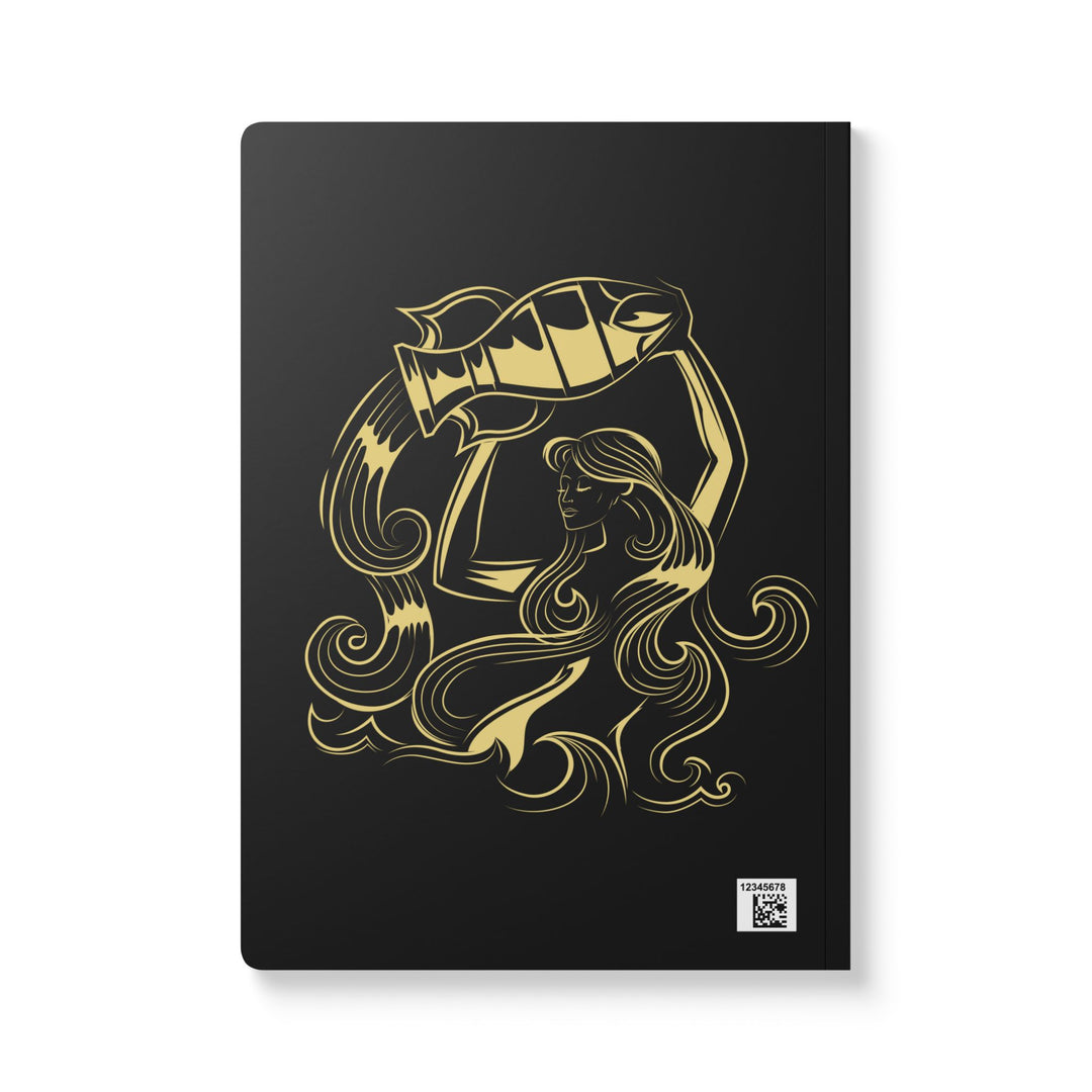 Aquarius Acrostic Poem Astrological Softcover Notebook